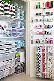 Shelf and drawer dividers provide separation to ensure that every item you need in order to create is easily located. Craft Room Organization Unexpected Creative Ways To Organize Your Craftroom On A Budget In 2020 Craft Room Closet Craft Closet Organization Room Organization Diy