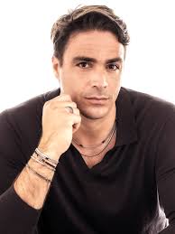 Collana uomo in argento con pietre lapis