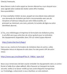 Free propose des offres internet haut débit avec ses freebox révolution, freebox crystal, freebox mini 4k, freebox one, freebox delta et freebox pop. Nouvelle Procedure De Resiliation Freebox Une Nouvelle Adresse De Retour