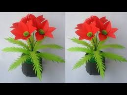 Osaka Crafts Youtube Paper Flowers Trees To Plant Artificial Flowers