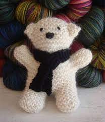 There are probably instructions for different pieces but each piece is pretty quick. Fo Pattern C B The Flat Bear Knitting Bear Teddy Bear Knitting Pattern Teddy Bear Patterns Free