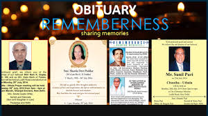 Know The Meaning Of Obituary Ad In Hindi Obituary In Times Of India Obituaries Times Of India Meant To Be