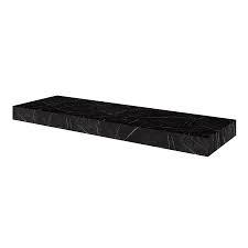 Aussi, aménager une petite salle. Plan De Toilette Compact Effet Marbre Noir Ep 10 X L 151 X H 48 5 Cm Neo Leroy Merlin