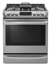 Reviewed in the united states on october 30, 2019. Lg 6 3 Cu Ft Slide In Gas Range With Probake Convection Lsg5513st Furniture Ca