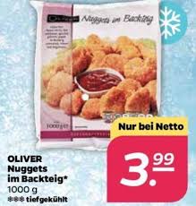 ➤ hier finden sie die übersicht mit preisen, angeboten & infos. Oliver Nuggets Im Backteig 1000g Angebot Bei Netto