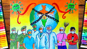 A mural in venice, california. Lock Down Drawing Social Distance For Coronavirus Image Youtube