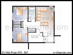 75 m2 dublex ev planları. Ev Villa Proje 75 567 Ev Villa Projeleri