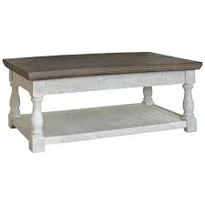 Signature Design By Ashley Havalance Gray White Lift Top Cocktail Table Walmart Com In 2020 Coffee Table With Storage Coffee Table Floor Shelf