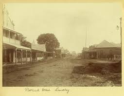Patrick Street Laidley In The Early 1900s Forest Hill Local Area History