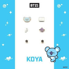 bt21公式グッズ キャラクターピアスセット koya 韓国雑貨 防弾少年団 かわいい bts bt21 バンタン elm1902310418 韓国音楽専門ソウルライフレコード 通販 yahoo ショッピング