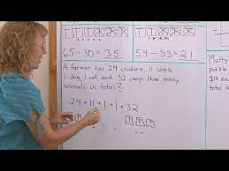 Making ten decomposing a number leading to a ten using the relationship between addition and subtraction. Add And Subtract 2 Digit Numbers Without Regrouping 1st Grade Math Youtube