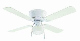 This fan is ideal for any room in your house. 42 Mainstays Hugger Indoor Ceiling Fan With Light White Walmart Com Walmart Com