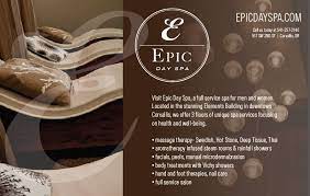 Luxurious Day Spa In Corvallis Or Epicdayspa Spa Day Massage Therapy Smashbox Cosmetics