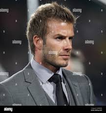 David beckham soccer hi-res stock photography and images