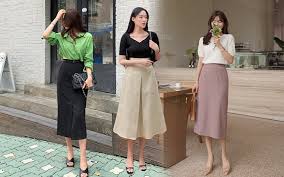 5 kiểu chân váy công sở có phong cách sang trọng