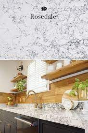 Rosedale Is The Perfect Marble Alternative Cambriasurfaces Quartz Countertops Are More Durable And Stain R Quartz Countertops Countertops Cambria Countertops