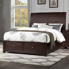 Free delivery & financing available. Winners Only Union King Storage Sleigh Bed With 2 Footboard Drawers Crowley Furniture Mattress Platform Beds Low Profile Beds