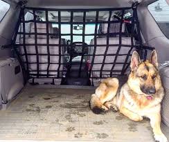 German Shepard Toyota 4runner Behind Rear Seats Full Height Barrier Divider Net Toyota Pet Barrier Toyota 4runner