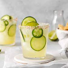 Easy Spicy Cucumber Margarita l A Farmgirl's Dabbles