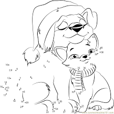 Free dot to dot pages to view and print at allkidsnetwork.com. Cat Dot To Dot Coloring Pages Coloring Home