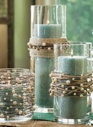 35 Amazing Diy Votive Candle Holder Ideas For Creative Juice Diy Garland Diy Candles Beach Wedding Centerpieces