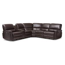 Popular usb in the sofa of good quality and at affordable prices you can buy on aliexpress. Baxton Studio Amaris Modern And Contemporary Black Bonded Leather 5 Piece Power Reclining Sectional Sofa With Usb Ports Walmart Com Walmart Com