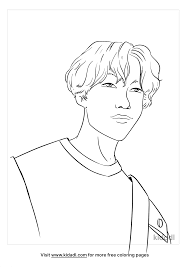 Interestingly, many bts coloring pages have them to entertain fans. Bts Coloring Pages Free People Coloring Pages Kidadl