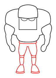 Drawing A Cartoon Football Player Draw play cards like the pros and prepare like a champion!
