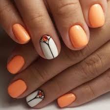 November nail art doesn't all have to be orange, red and brown — this muted design is a beautifully festive way to wear. Two Color Nails Ideas The Best Images Page 5 Of 16 Bestartnails Com