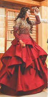 30 Exciting Indian Wedding Dresses That You Ll Love Indian Bridal Dress Indian Gowns Designer Party Wear Dresses