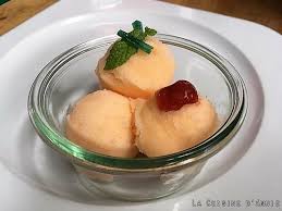 Sorbet Au Melon Facile Recette Recette Sorbet Sorbet Recette Dessert