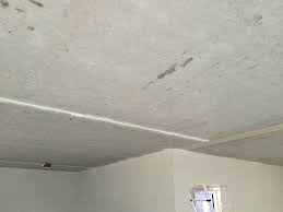 Stahlbetondecke Im Neubau Decke Verputzen Spachteln Und Streichen