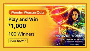 Well, what do you know? Amazon Wonder Woman Quiz Answers Win Rs 1000 Pay Tophunt