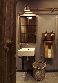 8c4dc6be5ef616841e3bfbabe568ff6d Jpg 236 339 Industrial Bathroom Decor Industrial Style Bathroom Rustic Bathroom Lighting