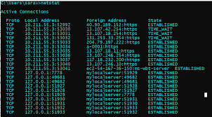 The linux netstat command is replaced by new ss command, which is capable of displaying more information about network connections and it is much faster than the older netstat command. Netstat Command Windows Usage And Examples Devops Junction