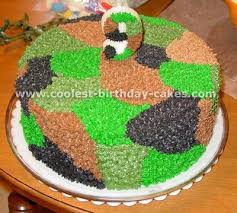 The flexibility to have completely different styles of pages is just superb. Simple Army Cake Design