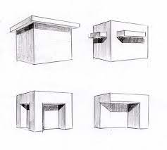 影のつけ方 手描きパースの描き方 建築設計図 インテリアデザインのスケッチ 建築パース