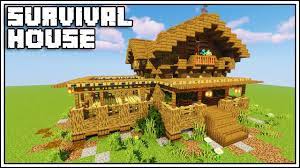 Browse and download minecraft farmhouse maps by the planet minecraft community. Minecraft Rustic Survival House Tutorial Youtube