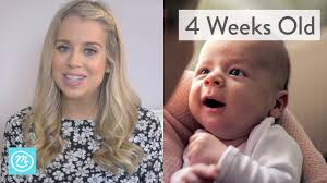 4 Weeks Old What To Expect Channel Mum Youtube