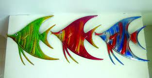 Maybe you would like to learn more about one of these? Enchanted Garden 13 Metal Fish Outdoor Wall Art Assorted Styles At Menards