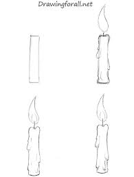 How To Draw A Candle By Stevelegrand Deviantart Com On Deviantart Art Drawings Simple Candle Drawing Easy Drawings