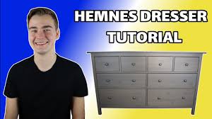 See more ideas about ikea, ikea nightstand, hemnes. Struggling Ikea Hemnes 8 Drawer Dresser Tutorial Youtube