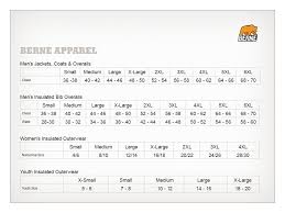 54 Meticulous Berne Bib Overall Size Chart