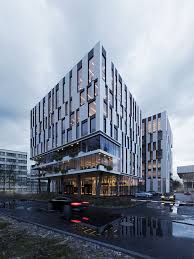 Bc Grandstep In 2020 Residential Building Design Facade Design Industrial Architecture