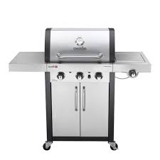 Tools, cleaning, safety, industrial, office supp & more Char Broil Commercial Stainless Black 3 Burner Liquid Propane And Natural Gas Infrared Gas Grill With 1 Side Burner In The Gas Grills Department At Lowes Com