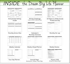Dream Big Life Planner The All In One Planner That
