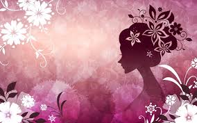 Looking for the best wallpapers? Vector Woman With Flowers Pink Theme Wallpaper Vector And Designs Wallpaper Better