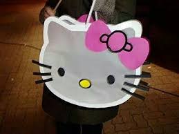 Hello Kitty Lampion Laternen Basteln Hello Kitty Sachen Martinslaterne