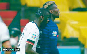 Rudiger played several games for under 18 and under 21 germany's national team. Antonio Rudiger Appears To Bite Paul Pogba During Germany S Match Against France