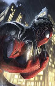 Веном — персонаж из комиксов marvel. Chelovek Pauk Pytaetsya Snyat S Sebya Simbiota Venoma Risunki Na Avu